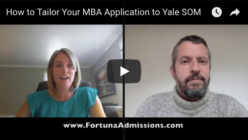 Yale SOM Video Advice