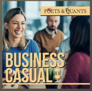 BusinessCasual Podcast logo with Fortuna